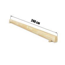 Бревно гимнастическое напольное 2,4м