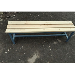 Скамейка для раздевалок кушетка 1,5м