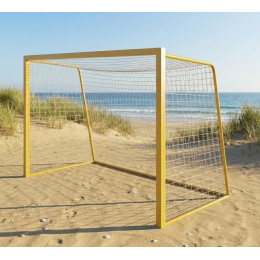 Алюминиевые ворота для пляжного мини-футбола и гандбола 3х2 м, на стаканах (АТ694)
